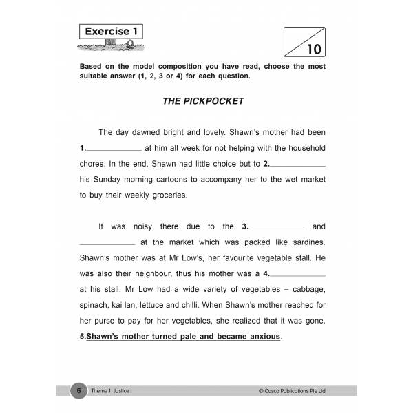 Zoom in Vocabulary for Creative Writing Primary 4 - 2nd Edition